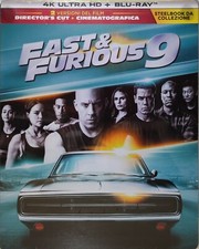 FAST & FURIOUS 9 – DIRECTOR'S CUT – STEELBOOK – ITA – ENG – 4K + BLU-RAY