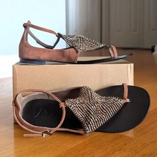 Lola Cruz Jewel Sandals Sz EU