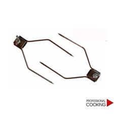 Coppia ferma carne in acciaio