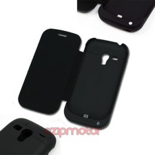 CARICABATTERIE DI BACKUP 2000MAH CUSTODIA ALIMENTAZIONE ESTESA NERO GALAXY S III MINI