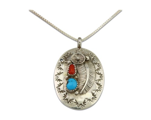 Collana navajo argento 925 - argento,