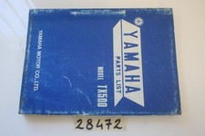 Yamaha TX500 Catalogo ricambi (ENG) Parts catalogue