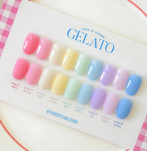 Yogurt nail gelato sciroppo - nail,