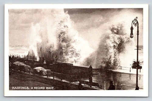 Cartolina foto reale hastings - foto,