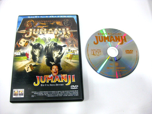 Jumanji dvd robin - robin, williams