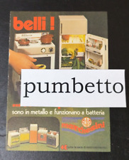 Advertising Italian Pubblicità : Giocattoli MARCHESINI in metallo ( 1978 )