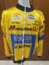 maglia Bici Mercatone Uno Medeghini Vintage In Pile