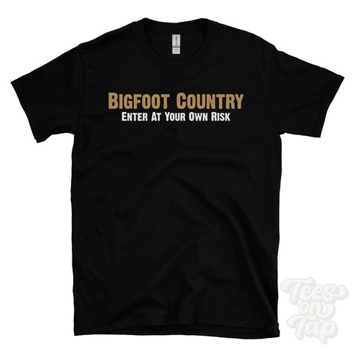 Maglietta bigfoot country - maglietta,