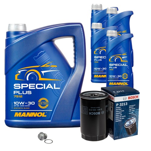 Filtro olio bosch mannol - bosch, 9l