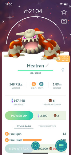 Pokemon shiny heatran - shiny,