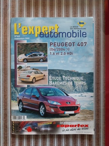 Revue technique peugeot 407 - peugeot,