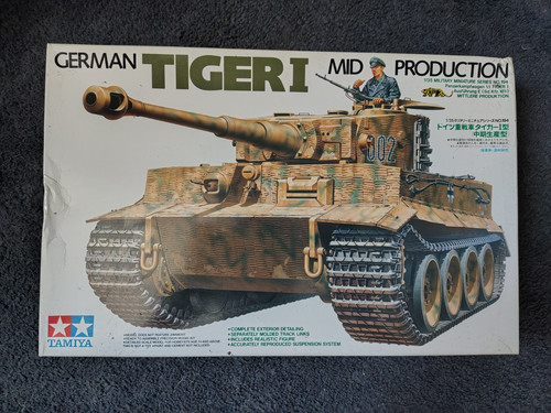Tamiya tiger mid production - i,