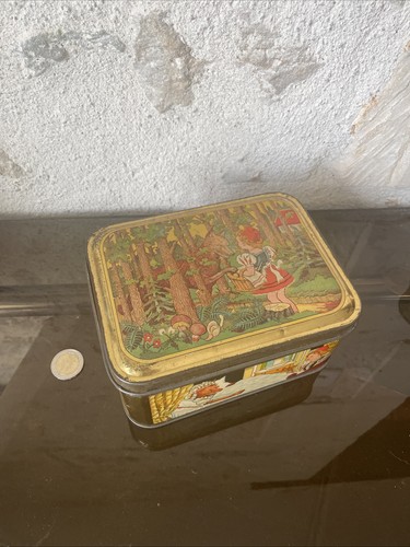 Boite ancienne tôle