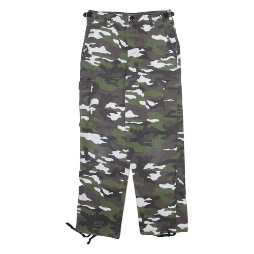 Pantaloni cargo camo - cargo, verde