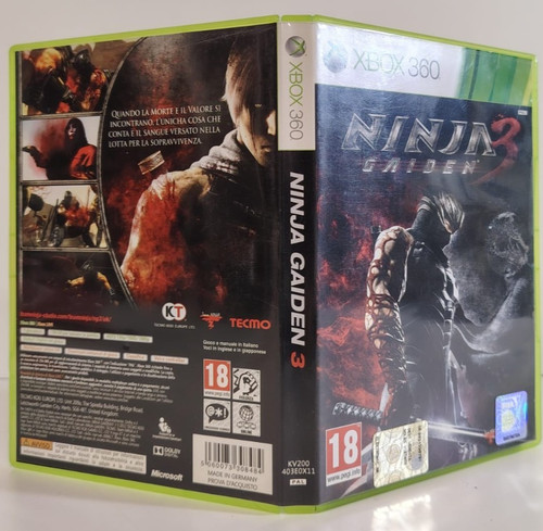 Ninja gaiden xbox 360 gioco - ninja,