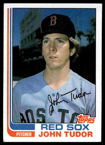 John tudor 1982 topps 558 - topps, #558