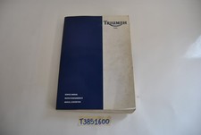 Manuale di servizio (ENG) Service manual Triumph Speed Four TT 600 COME NUOVO
