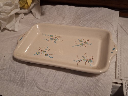 Vassoio rettangolare ceramiche - vassoio,