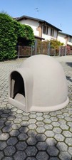 Cuccia Igloo da esterno in resina diametro 100cm per cani taglia grande