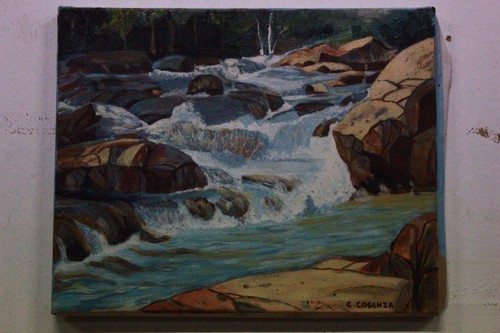 Quadro dipinto olio tela - quadro, su