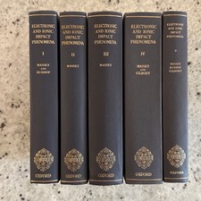 LANL Physicist Full Set! 5 Vols-Electronic & Ionic Impact Phenomena by Massey HC