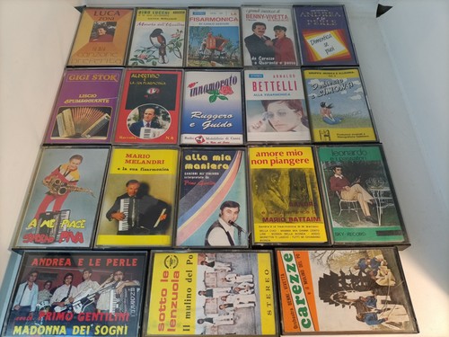 Lotto 18x musicassette - 18x, liscio