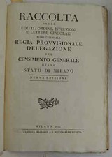 Raccolta degli editti, ordini