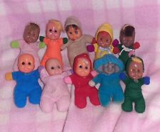 PUPAZZI PACIOCCHINI FIAMMIFERINI EL GRECO GIG BEAN DOLLS VINTAGE ANNI 80 BAMBOLE