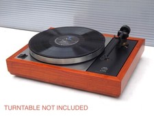 LINN SONDEK LP12  PADAUK WOOD PLINTH / CUSTOM PADAUK WOOD PLINTH FOR LINN LP12