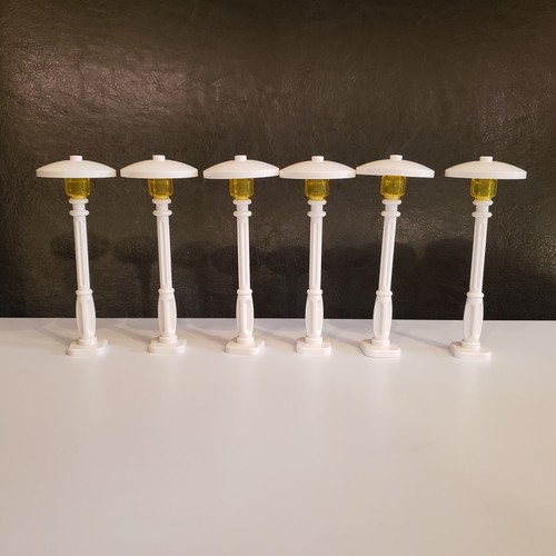 Lego nuovo lampione bianco - 6,