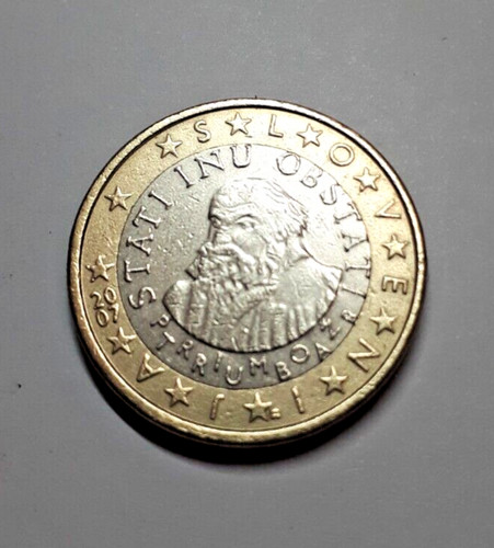Moneta euro slovenia - da,