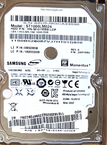 Lenovo seagate barracuda - lenovo,