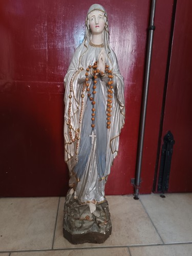 Statua madonna gesso - statua, in