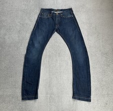 Pantalone jeans uomo Andrew Mackenzie taglia 33 regular dritto logo 11911 blu denim