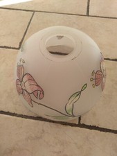 ANTICO  PARALUME IN VETRO DI