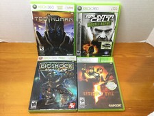 Lotto di 4 giochi XBOX 360 Too