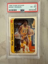 1986 FLEER STICKER MAGIC