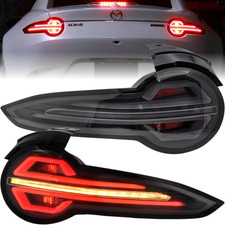 Kit luci posteriori full led vetro trasparente nero per Mazda MX5 ND 2015-2023