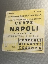 Cosenza-napoli 1983 Coppa