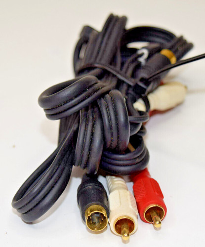 Video vhs rca maschio - s-vhs, l/r