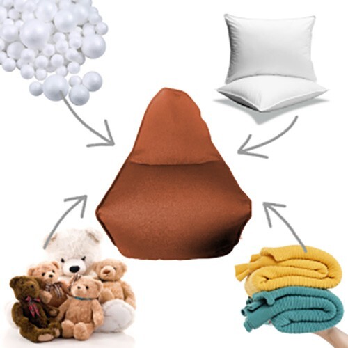 Pouf sacco puff - a,