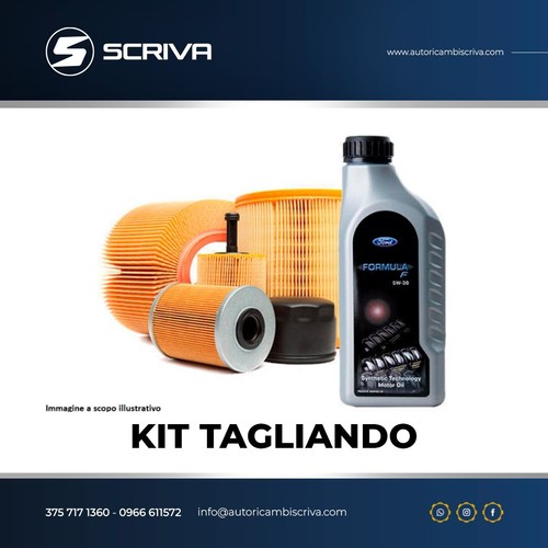 Kit tagliando olio 5w30 - kit, 4