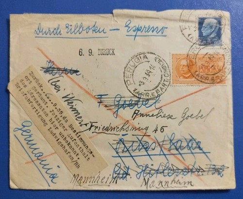 1939 raccomandata express - 1939,