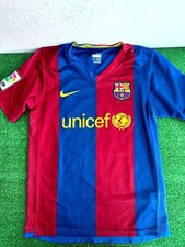 MAGLIA BARCELONA NO MATCH WORN ISSUE SHIRT JERSEY VINTAGE CAMISETA 2006/2007