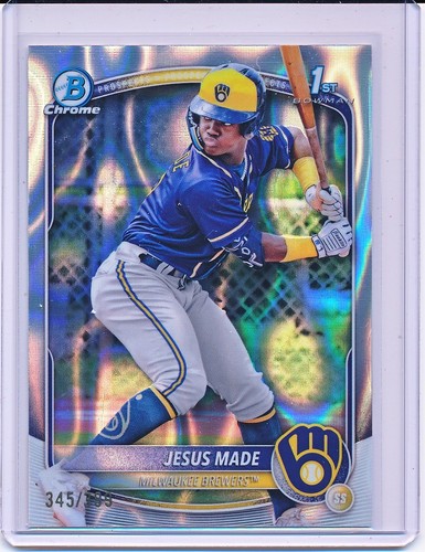 Jesus made 2025 bowman - made,