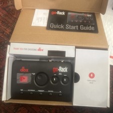 DBX Go Rack - Compressore/EQ/Soppressore Feedback/Alimentatore Clean N Box
