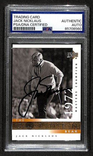 2001 upper deck jack nicklaus - upper,