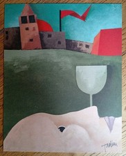 Serigrafia Emilio Tadini