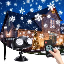 Christmas Snowflake Projector