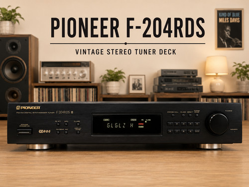 Pioneer 204rds rare - pioneer, f-204rds